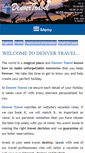 Mobile Screenshot of denvertravel.net